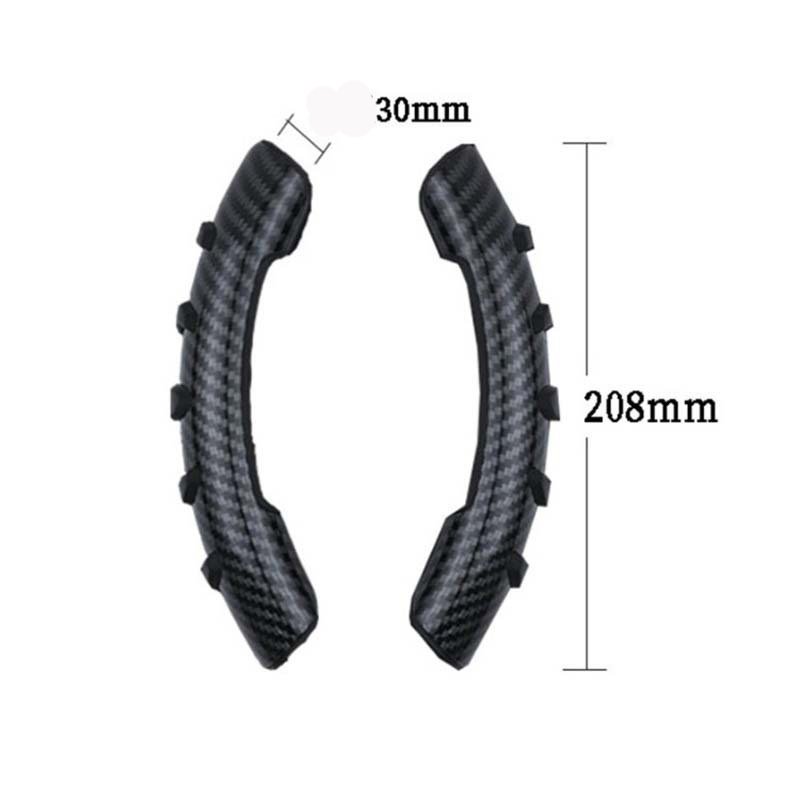 New carbon fiber pattern car steering wheel non-slip ferrule booster steering wheel cover