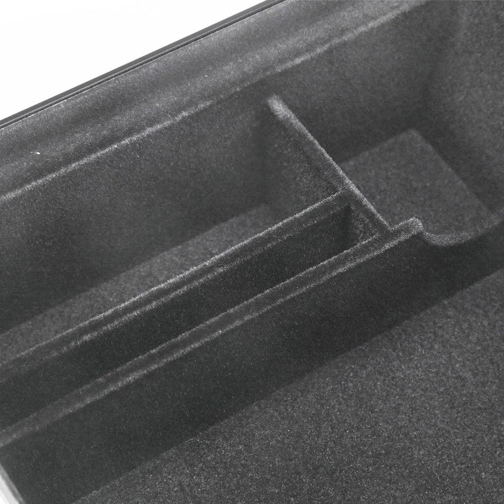 Central Control Armrest Storage Box Flocking ABS Anti-Skid Shockproof Hidden Storage Organizer Box Accessories for Model 3