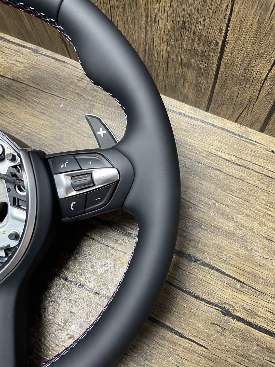 For BMW steering wheel custom 3 series F30 5 series F10 X5 X6 M3 M4 M5 M6 steering wheel for bmw leather steering wheel