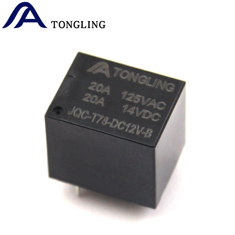 T78 relay 12v 20A 0.6W Auto Relay 4pin form B