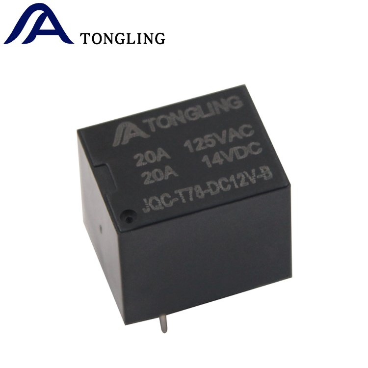 T78 relay 12v 20A 0.6W Auto Relay 4pin form B