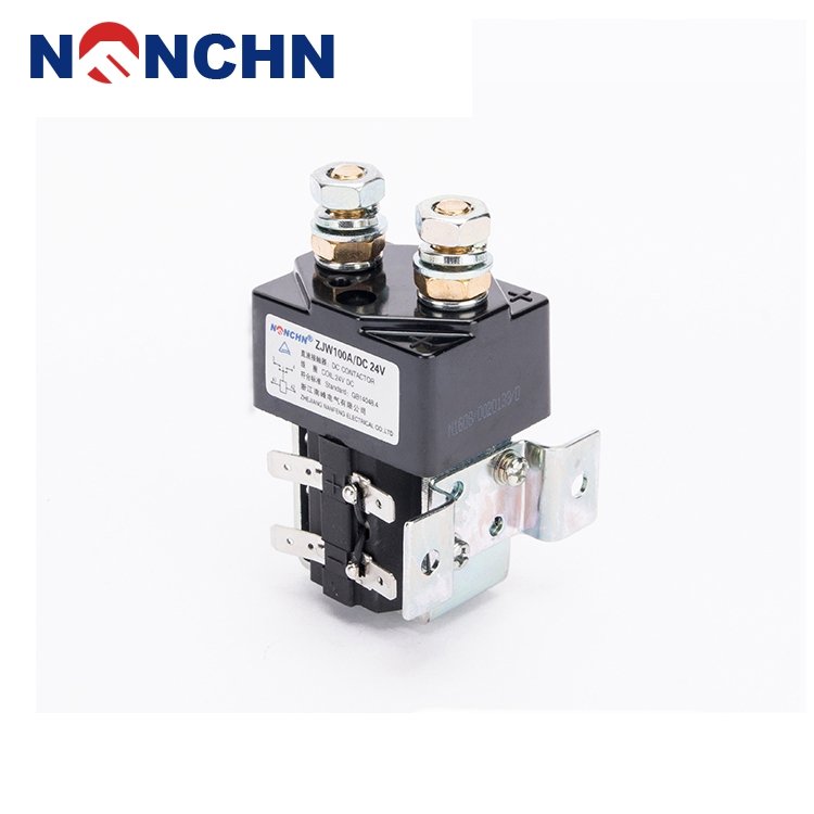 NANFENG Wenzhou 50A Normally Closed Auto Dc Moto Contactor Relay 24V