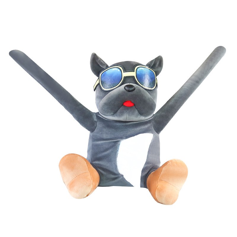 Cute Cartoon Tissue Box Creative Lovely Animal Short Plush Holder for Car Armrest Box Car Seat Tissue Box