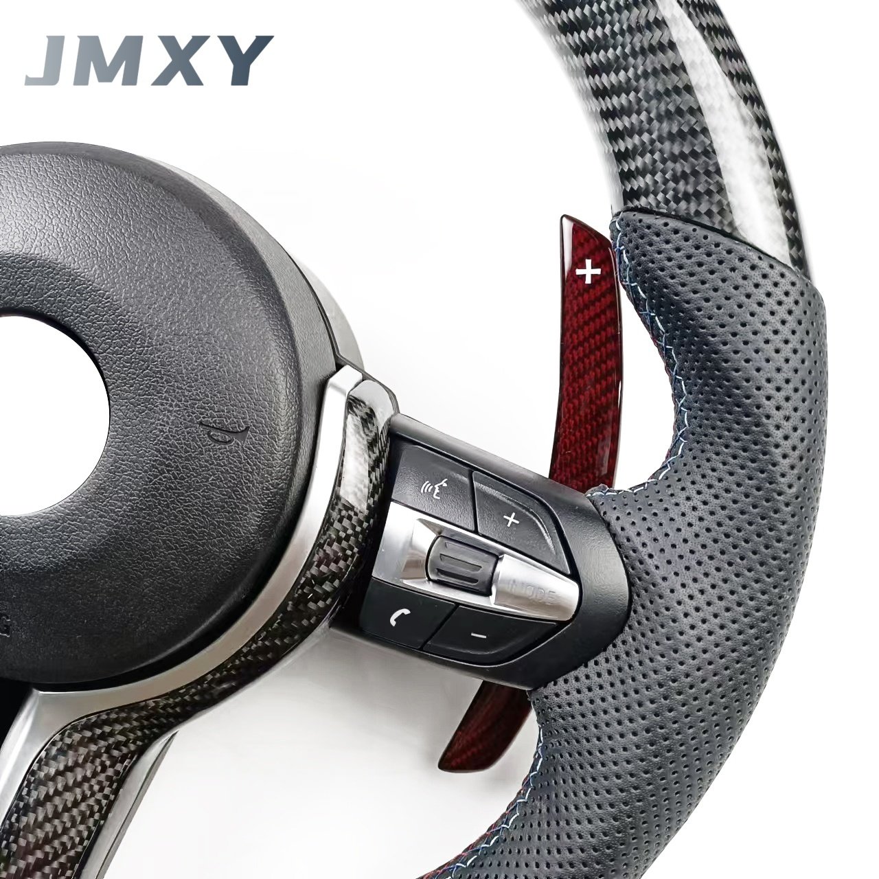 Hot-selling suitable for BMW F10 F15 F20 F21 F40 F30 F34 F80 high-end customized car accessories carbon fiber steering wheel