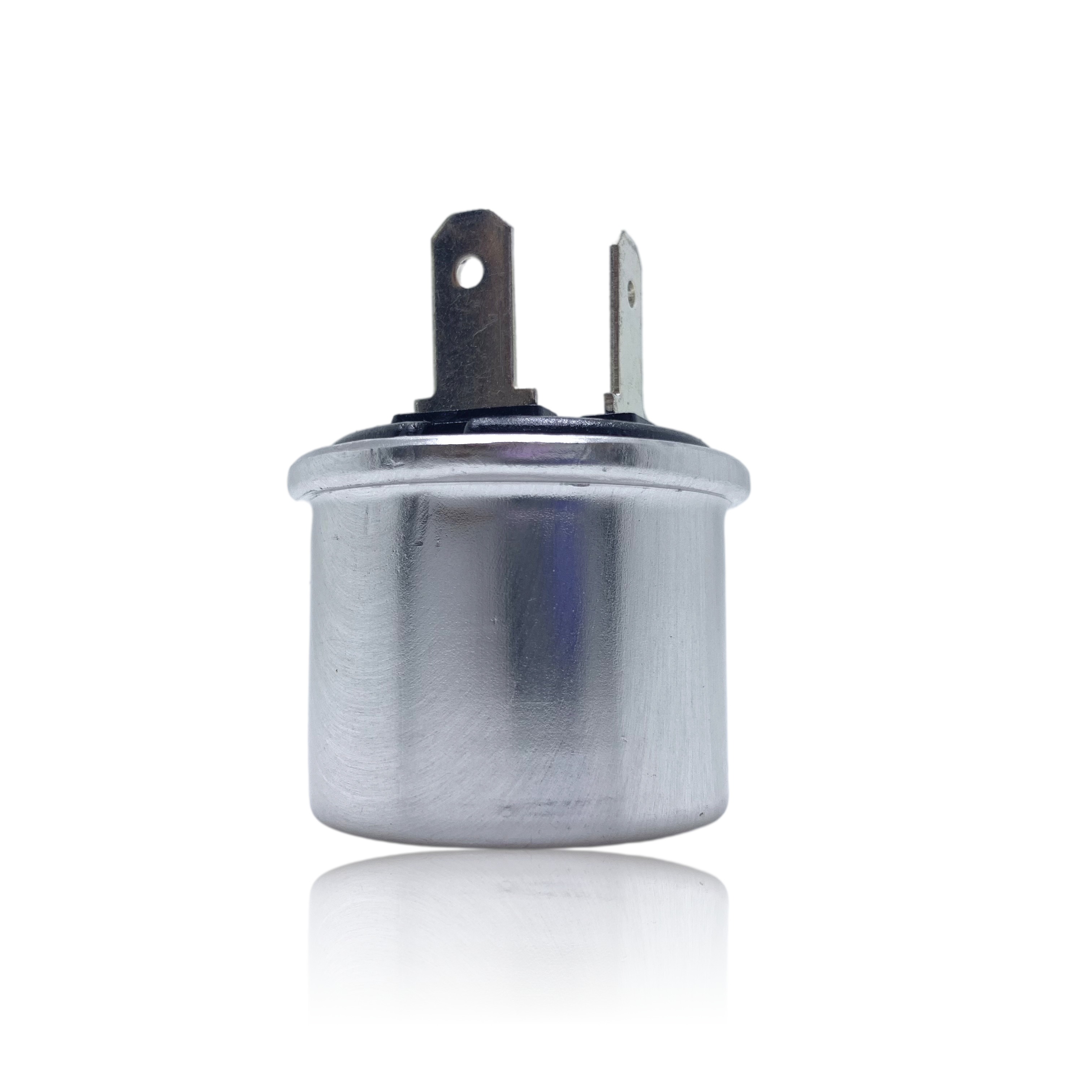 Universal 2-Pin Silent Flasher Relay Fix LED Turn Signal Hyper Flash 12V 2 Pin Flasher for Motorcycle
