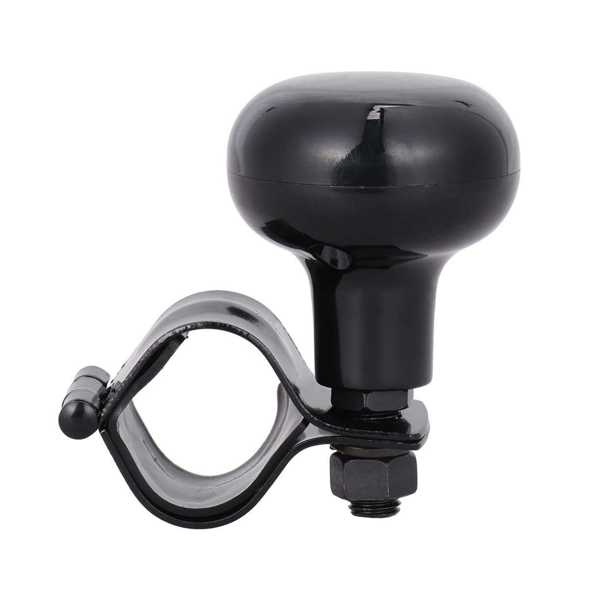Hot Sale Universal Car Steering Wheel Spinner Knob for truck Black Stripe 40003