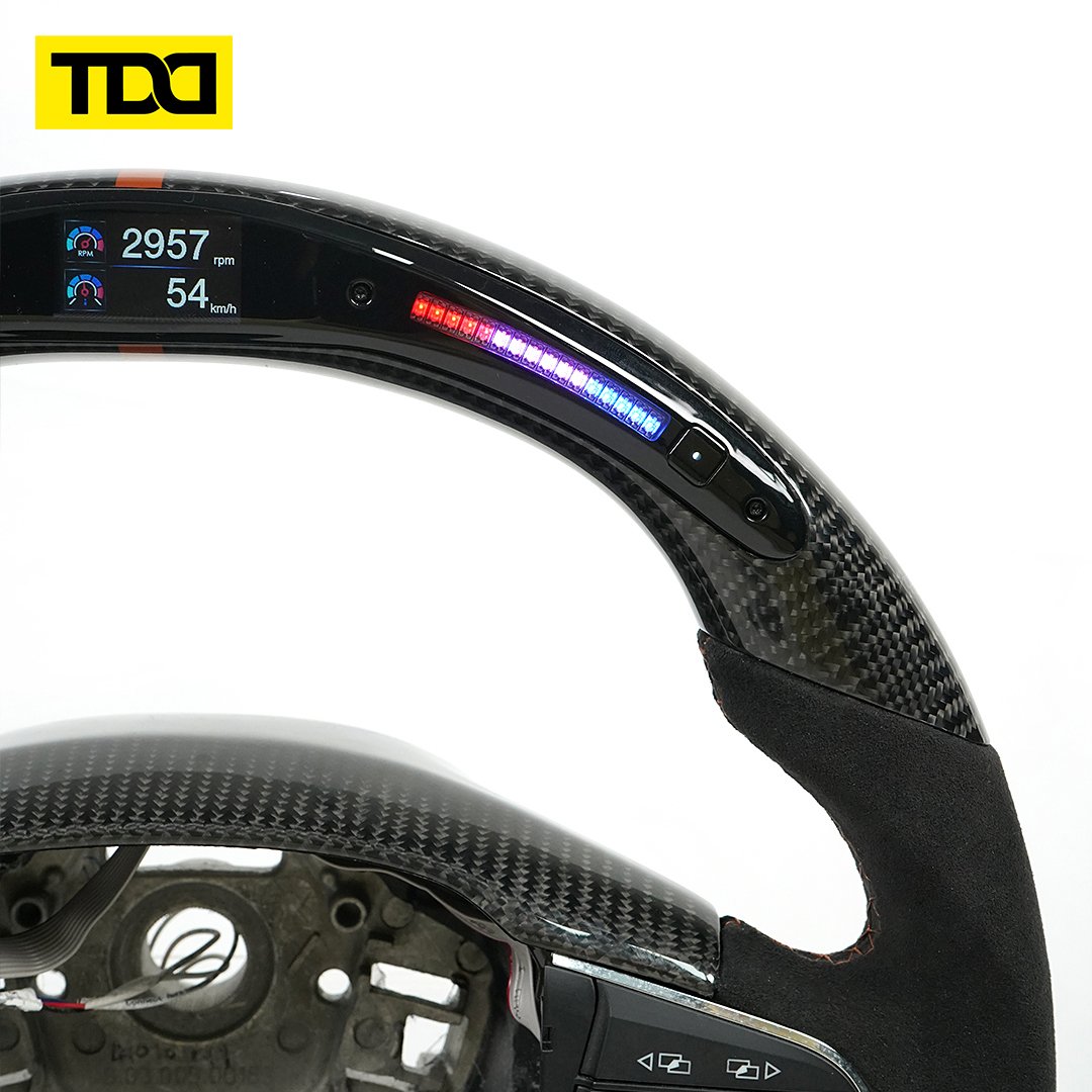 Customized LED Steering Wheel For Seat Leon Cupra Leon ST