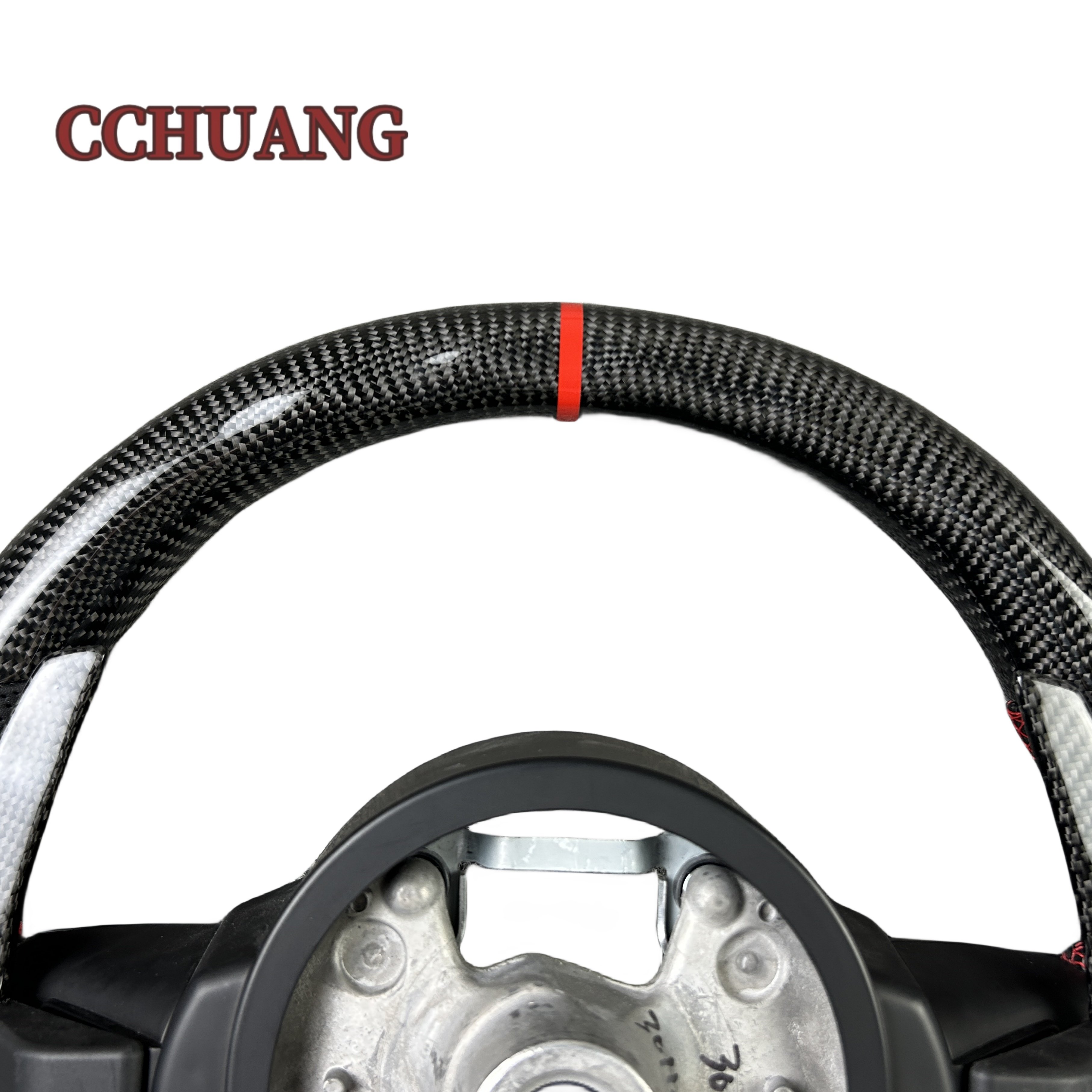 Suitable for BMW 3 Series 5 Series F20 F30 M2-M6 High quality real carbon fiber perforated leather carbon fiber steering wheel