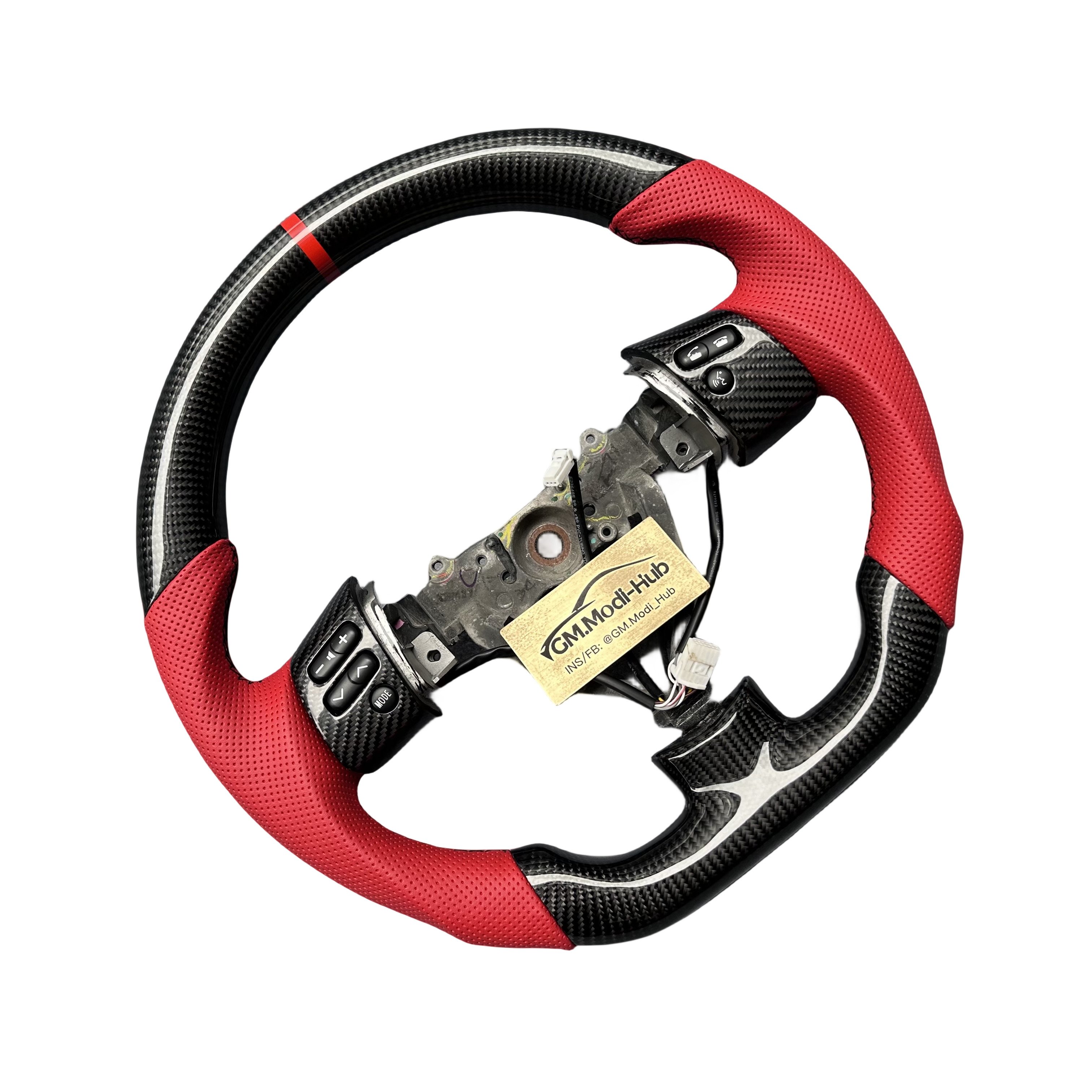 GM.Modi-Hub 100% real Carbon Fiber Car Steering Wheel For Toyota 2006-2017 FJ Cruiser