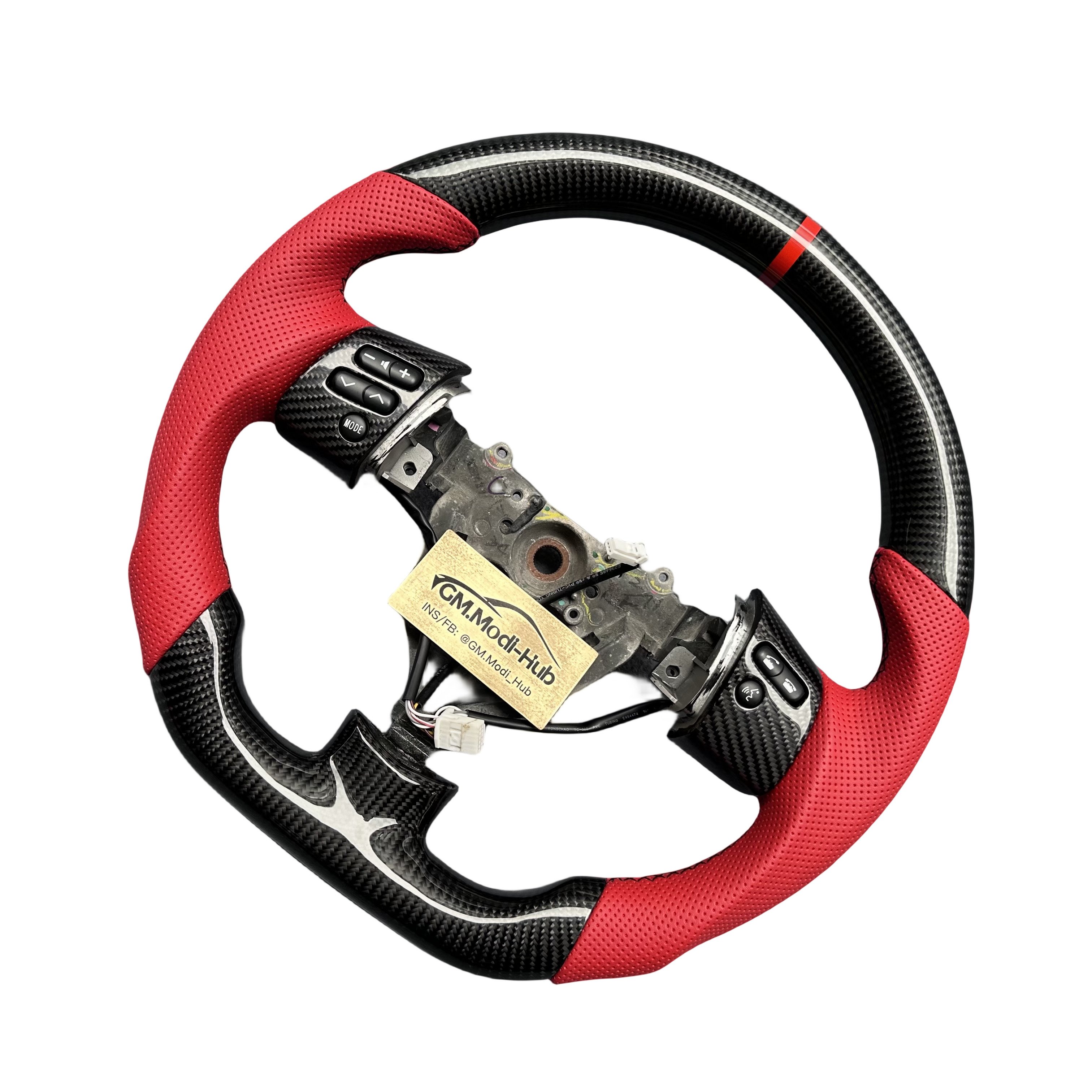 GM.Modi-Hub 100% real Carbon Fiber Car Steering Wheel For Toyota 2006-2017 FJ Cruiser