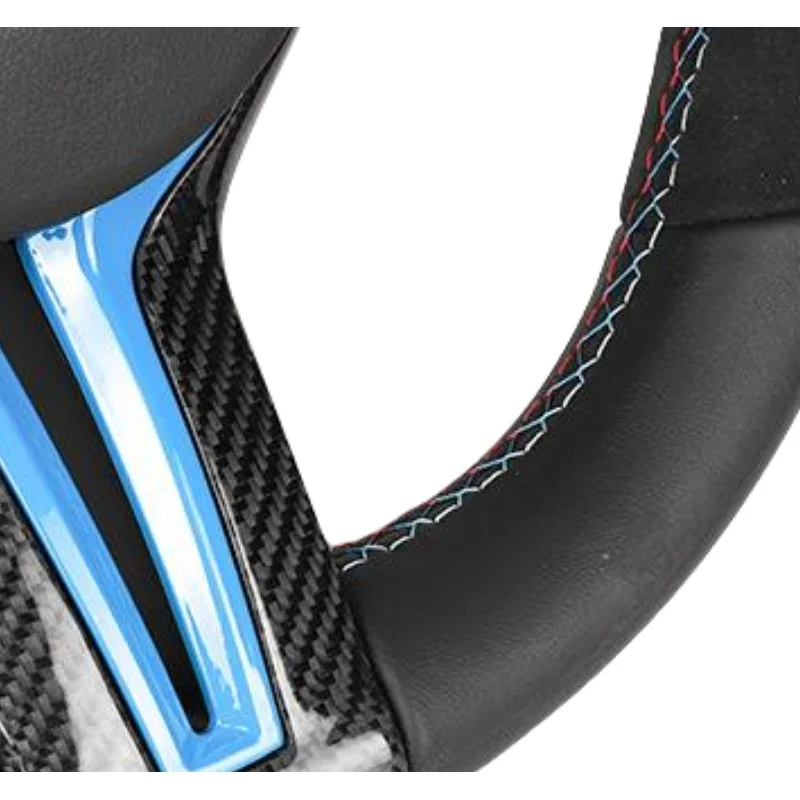 For BMW M3 M5 M6 F01 F02 F06 F07 F10 F11 F12 F13 F30 F32 F80 F91 E90 E91 E92 Car Accessories Leather Steering