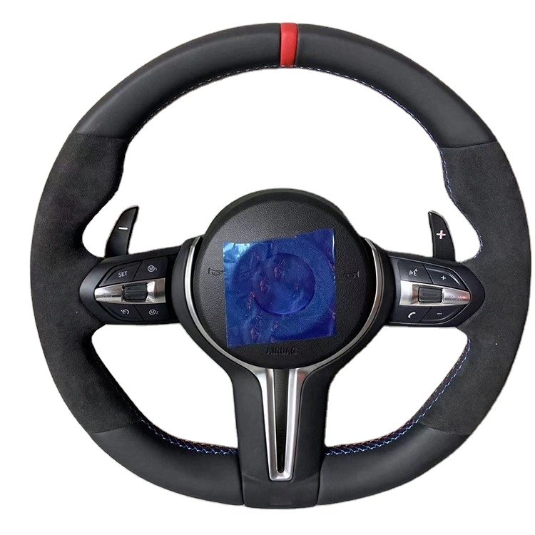 Customized Racing Full Alcantara car Steering Wheel Assembly m3 f80 steering wheel alcantara for bmw m sport