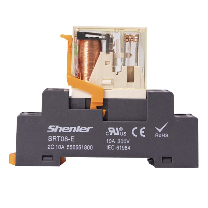 Shenler RFT2CO012L+SRT08-E Industrial Control Relay Industrial Solid State Relay Song Chuan Auto Socket Taton Transparent