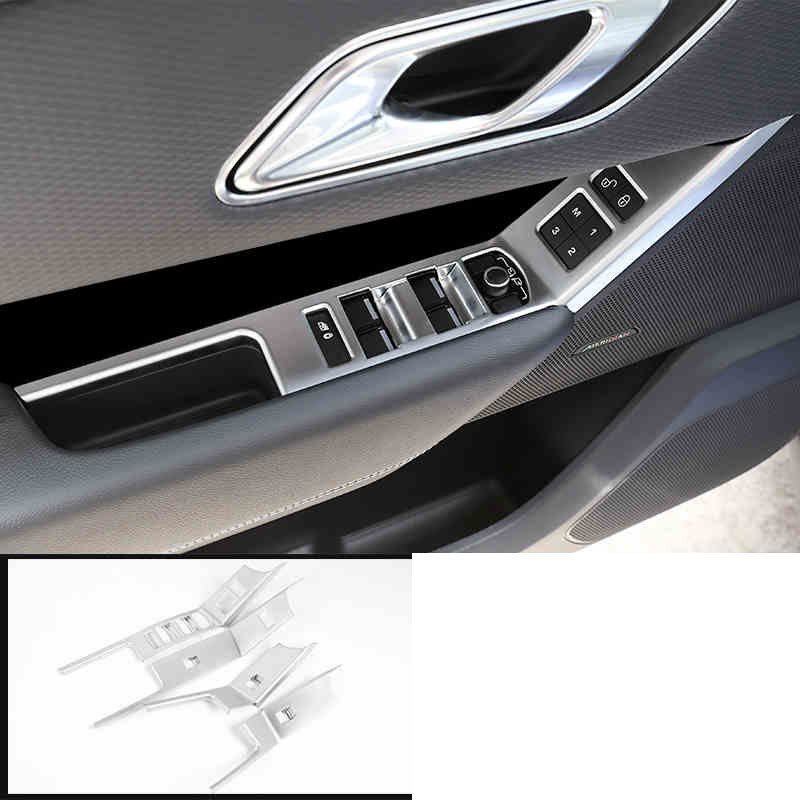 Car Interior Trims Gear Window Switch Chrome for Range Rover Velar 2017 2018 2019 2020 2021 2022 2023 Auto Kits Speaker Vent