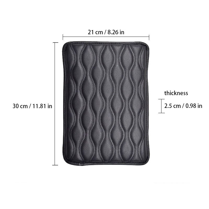 Automotive Armrest Cushion Interior Control Box Additional Cushion Protective Cover, Automotive Interior