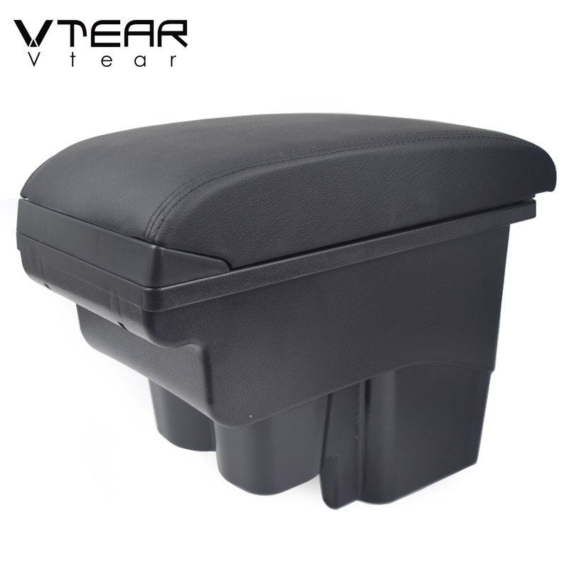 Vtear Car Armrest USB Interface Arm Rest ABS Storage Box Interior Car-Styling Accessories Parts Decoration for Toyota Hilux 2021