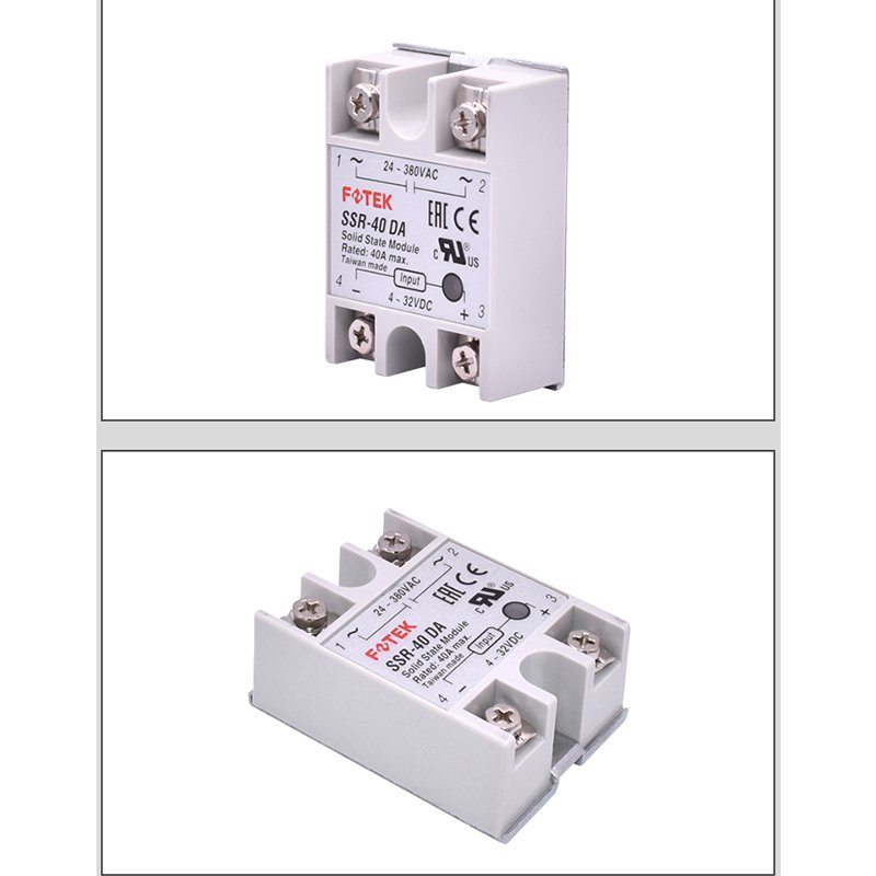 FOTEK Original Taiwan Yangming Single-Phase Solid State Relay SSR-75DA-H/10DD/40AA//75DA-H for Protective Usage