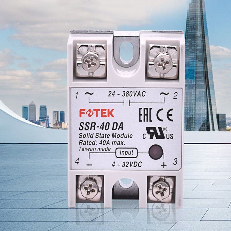 FOTEK Original Taiwan Yangming Single-Phase Solid State Relay SSR-75DA-H/10DD/40AA//75DA-H for Protective Usage