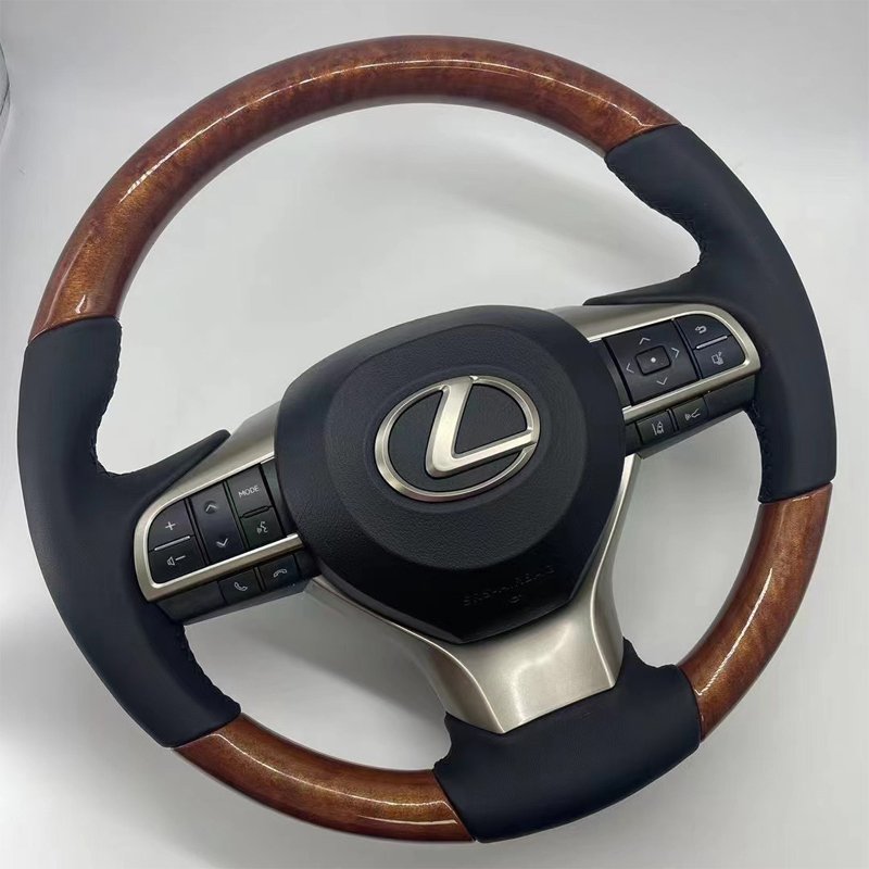 Lexus old car steering wheel upgrade new steering wheel