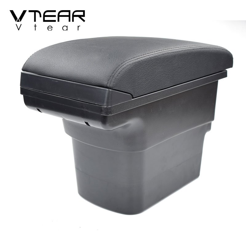 Vtear Auto Armrest Center Console Box Storage Container Case USB Car-Styling Interior Accessories Decoration Parts for Kia Soul
