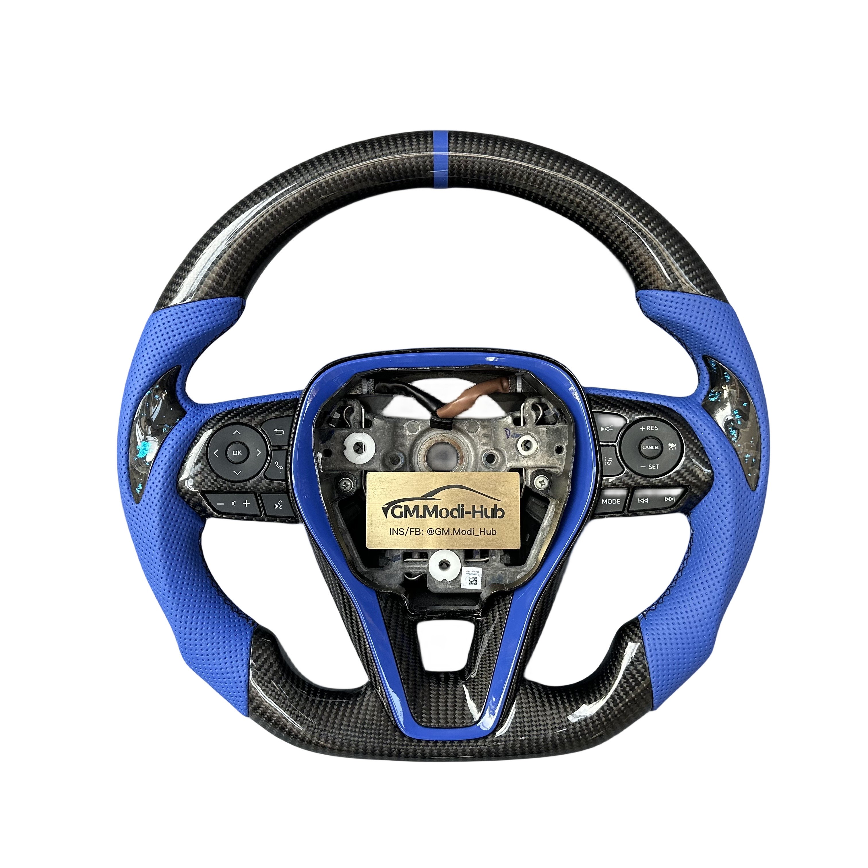GM.Modi-Hub Hot selling Carbon Fiber Car Steering Wheel For Toyota 2019-2024 Levin Corolla RAV4