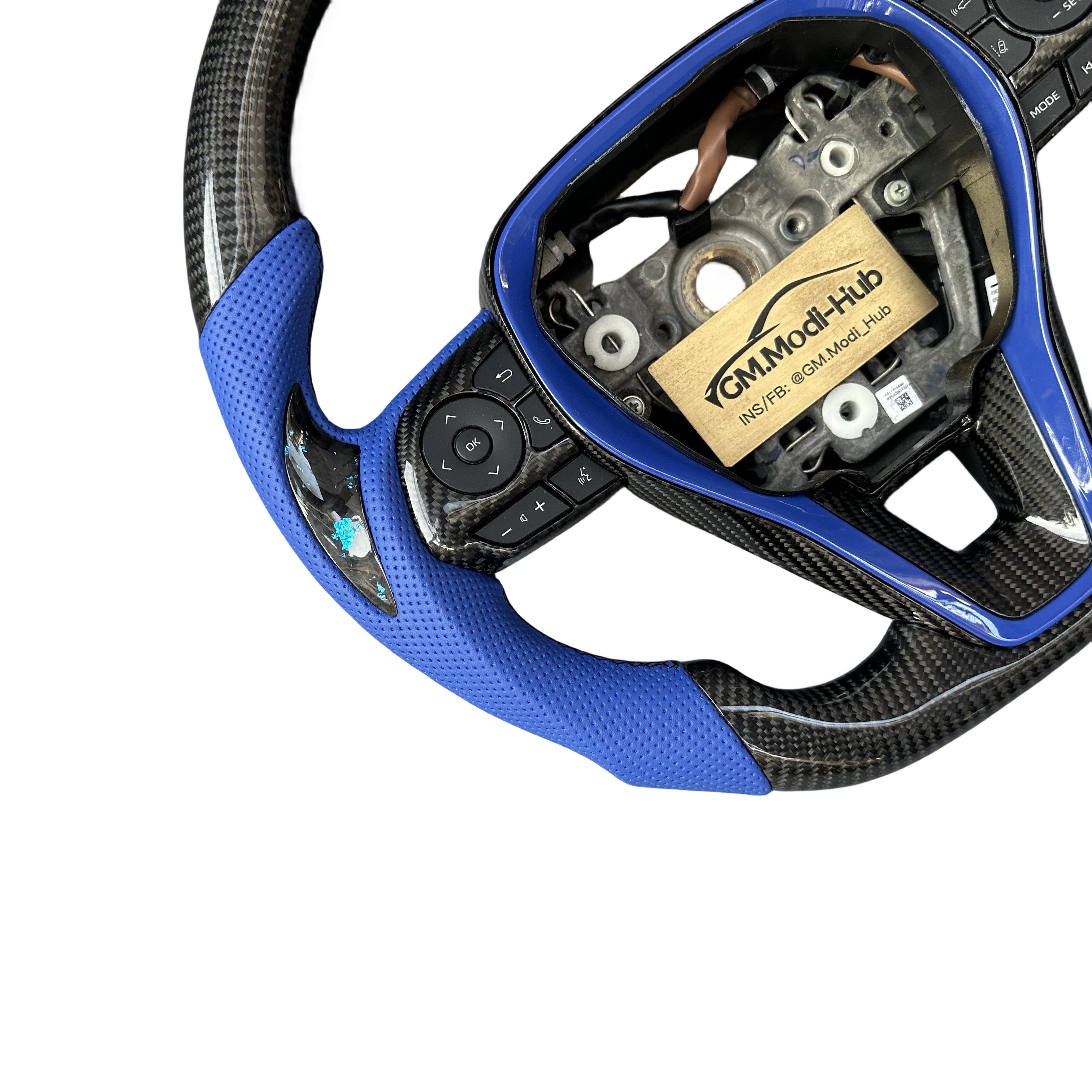 GM.Modi-Hub Hot selling Carbon Fiber Car Steering Wheel For Toyota 2019-2024 Levin Corolla RAV4