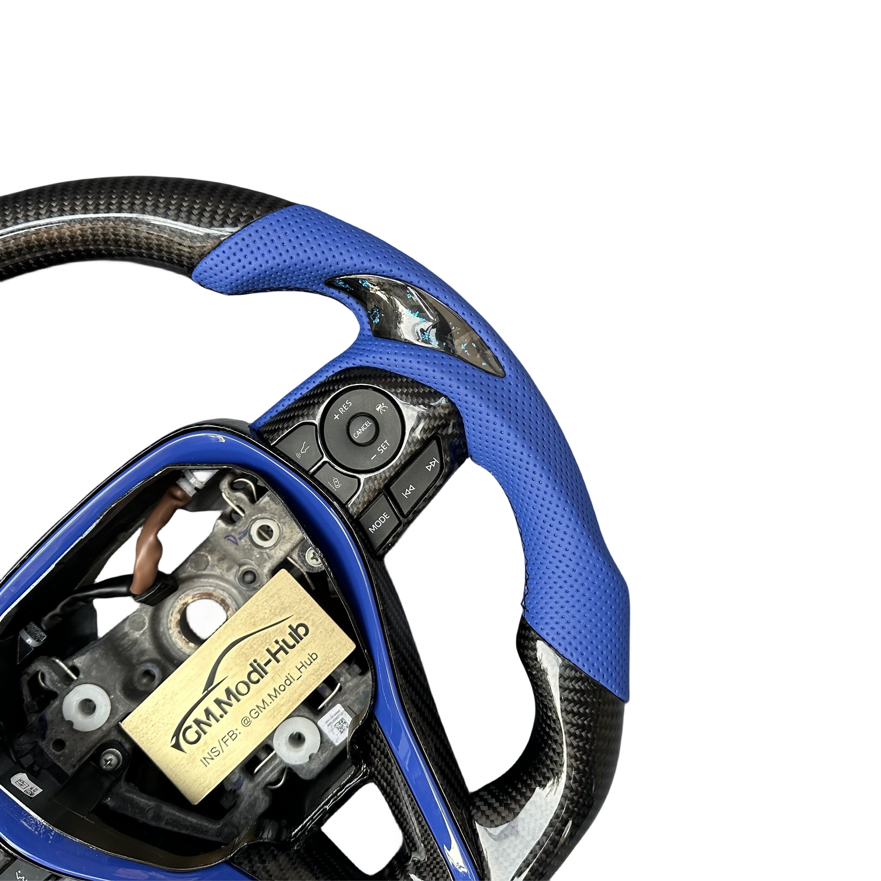 GM.Modi-Hub Hot selling Carbon Fiber Car Steering Wheel For Toyota 2019-2024 Levin Corolla RAV4