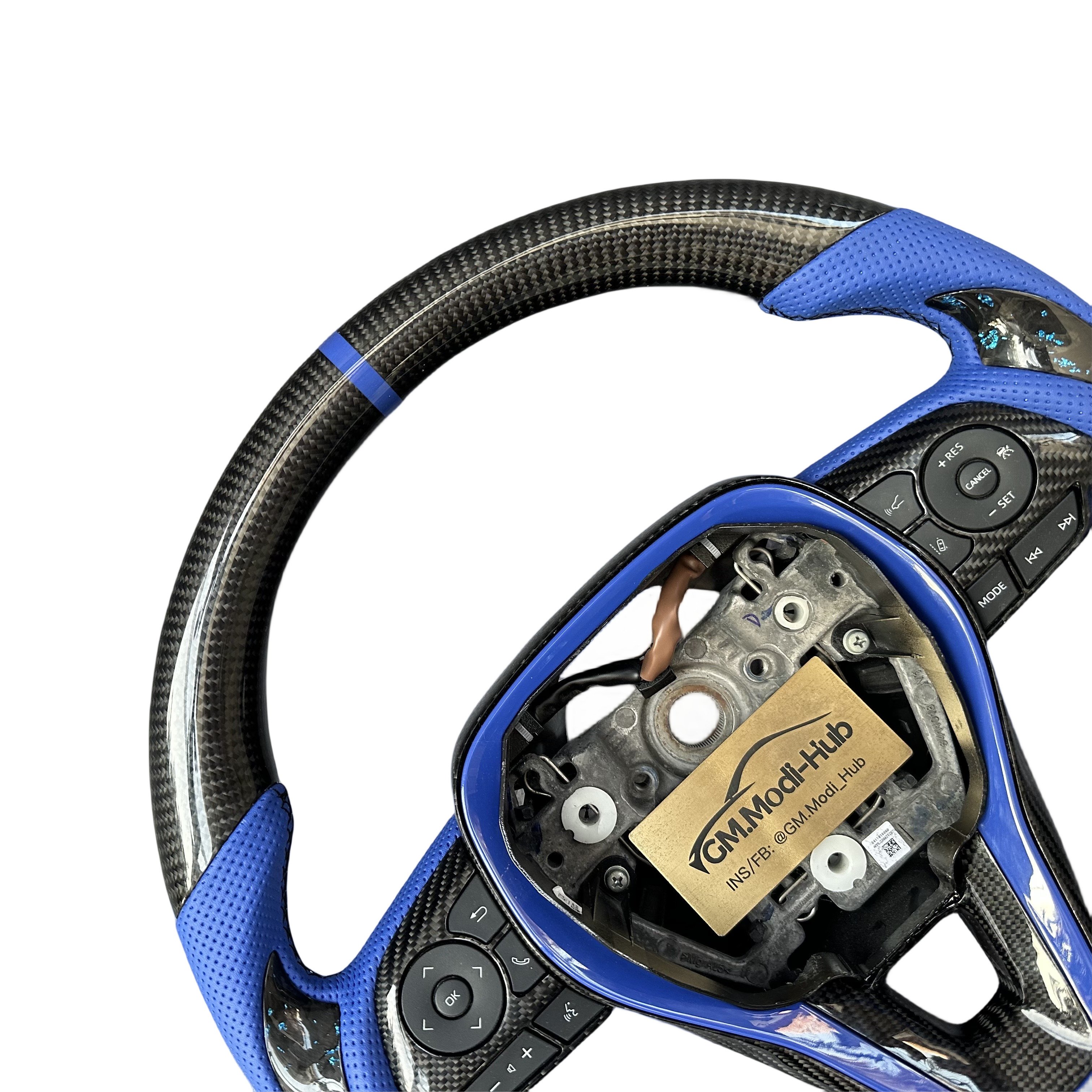 GM.Modi-Hub Hot selling Carbon Fiber Car Steering Wheel For Toyota 2019-2024 Levin Corolla RAV4