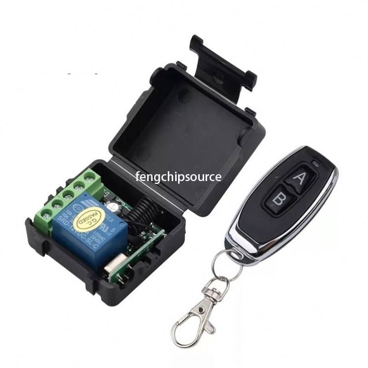 433mhz RF Transmitter with Wireless Remote Switch DC 12V Relay Receiver Module