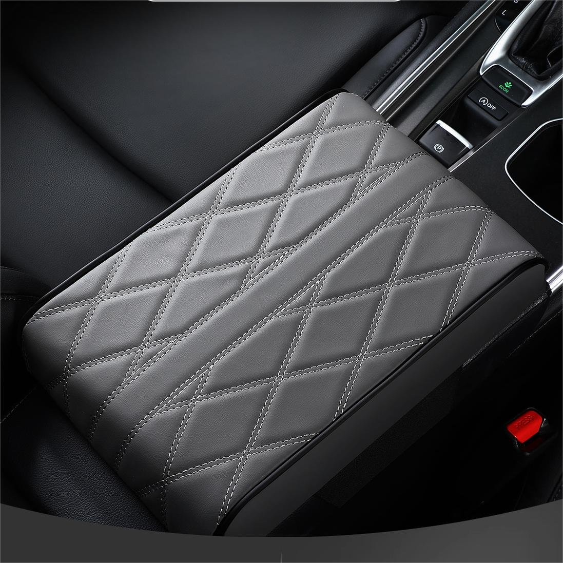 Universal Leather Car Armrest Pad Memory Foam Car Center Console Armrest Elbow Rest Box Cushion Hand Support