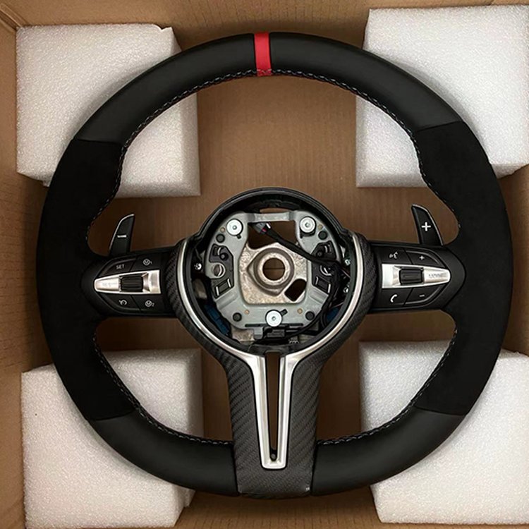 steering wheel custom 3 series F30 5 series F10 X5 X6 M3 M4 M5 M6 steering wheel for bmw Suede steering wheel