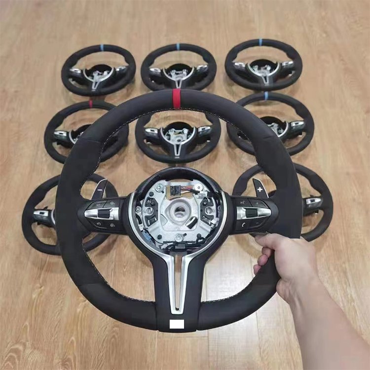 steering wheel custom 3 series F30 5 series F10 X5 X6 M3 M4 M5 M6 steering wheel for bmw Suede steering wheel