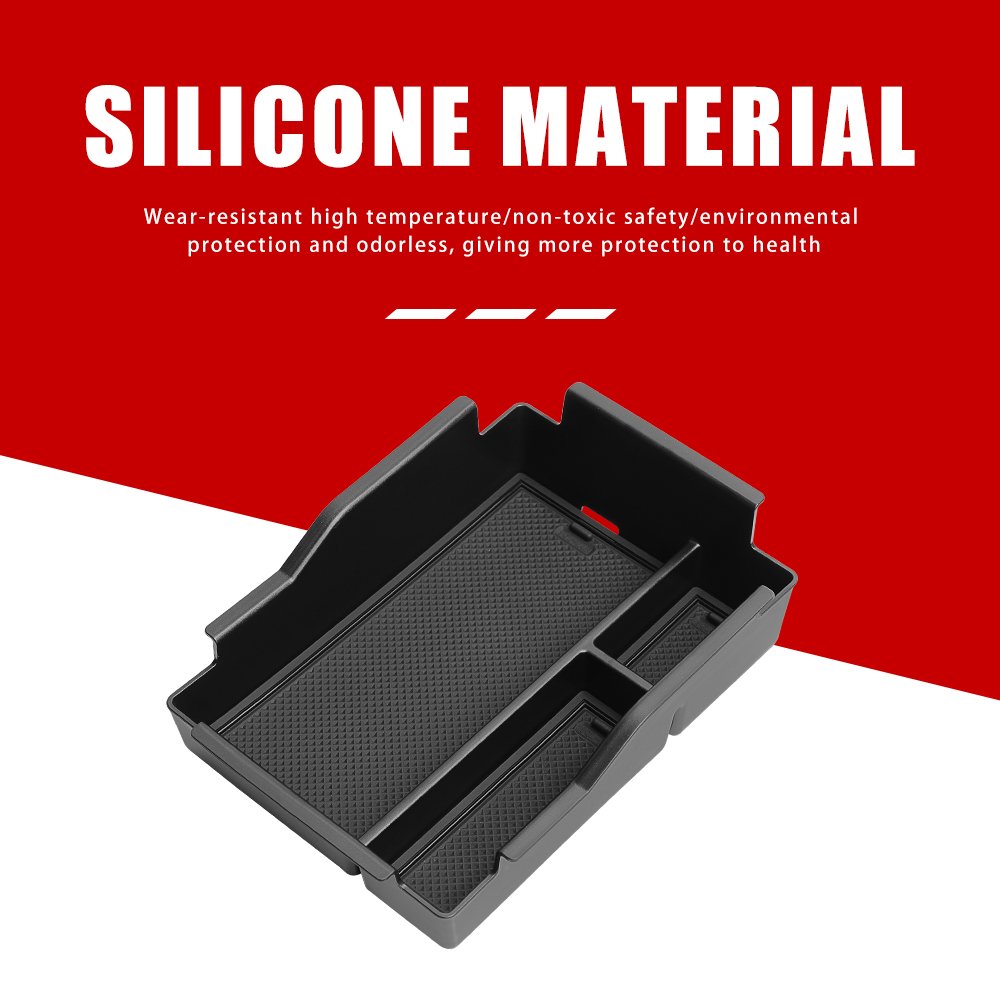 High Quality 3D ABS Waterproof Armrest Storage Box For Byd Qin L 2024