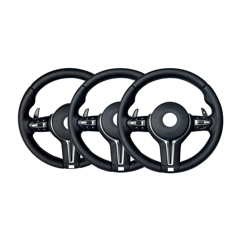 Leather LED Steering Wheel For BMW F10 F11 F18 F30 M6 F01 F02 F03 F06 F12 F07 F20 Custom Steering Wheel