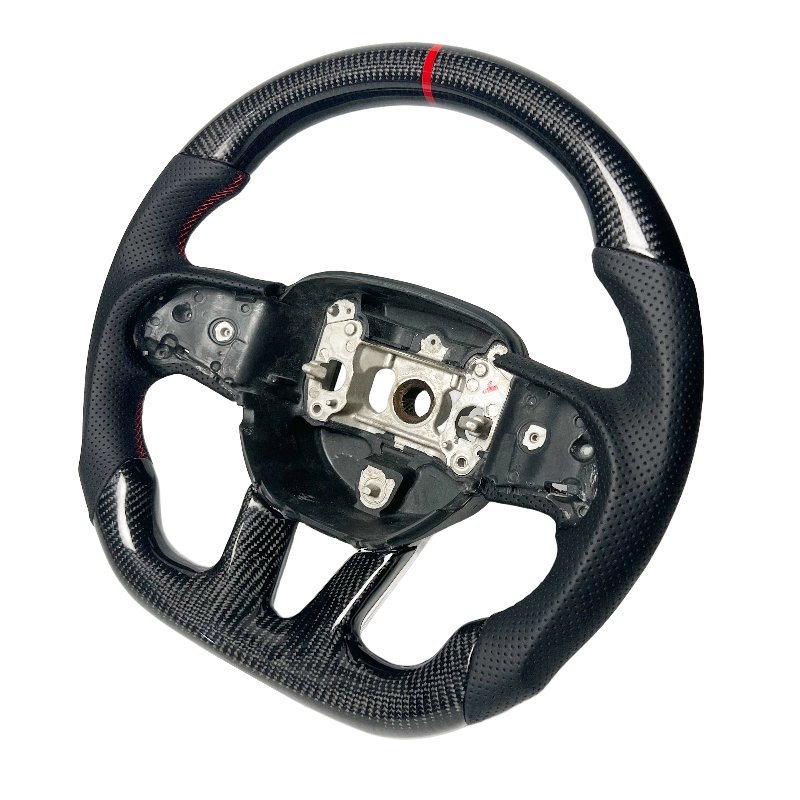High quality Carbon Fiber Steering Wheel for Dodge Charger Challenger Hellcat Charger Srt Challenger Srt Car Steering Wheel