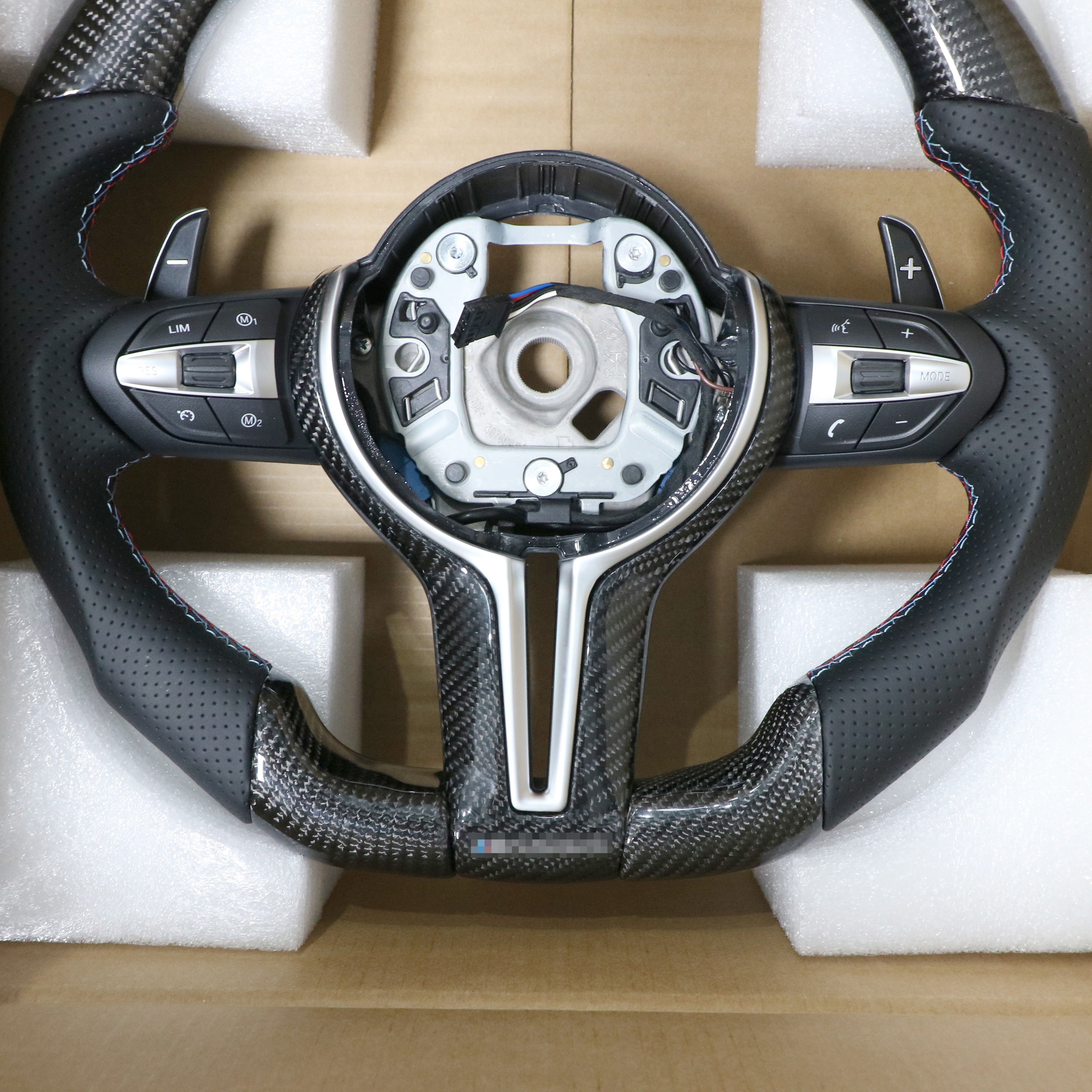 Upgrade M sport steering wheel for BMW f30 f80 f32 f82 f1 f2 f3 f4 f25 f31 f23 carbon steering wheel