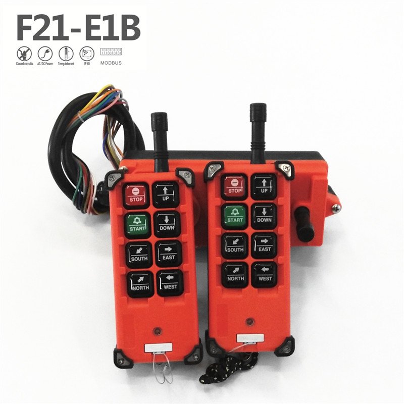 UTING F21-E1B Industrial Radio Remote Control UTING 2 Transmitters 1 Receiver