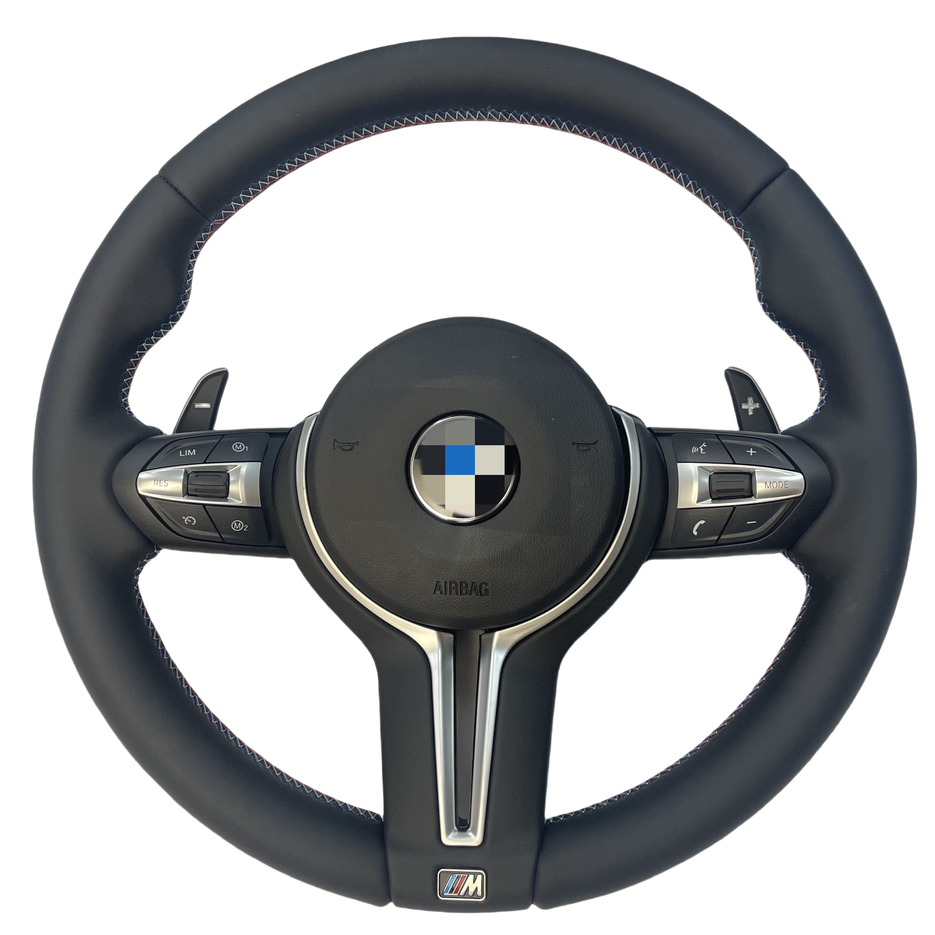 Custom Racing Style LED Alcantara Leather Steering Wheel for BMW M5 F10 F30 E90 E60 Car Upgrade 09-17