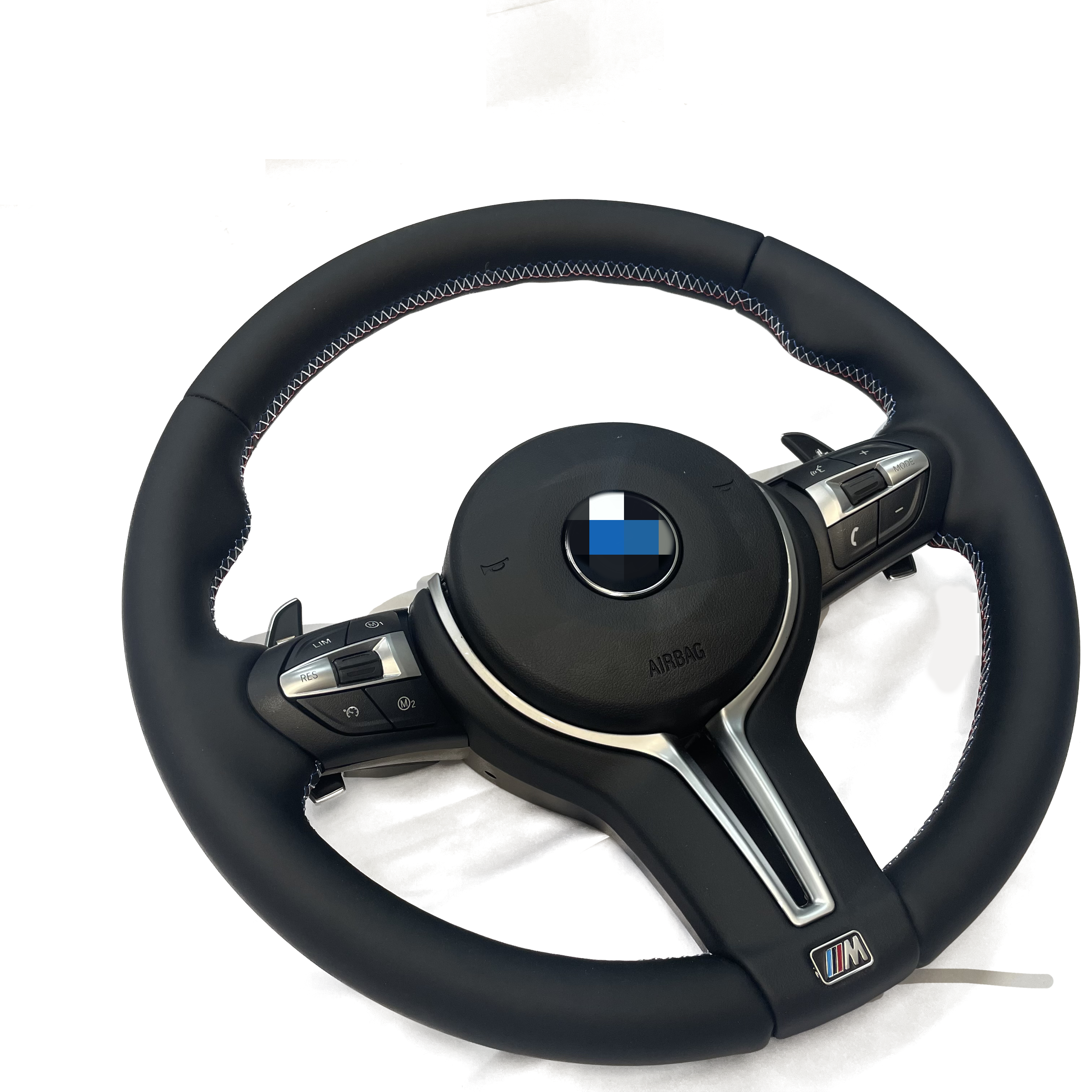 Custom Racing Style LED Alcantara Leather Steering Wheel for BMW M5 F10 F30 E90 E60 Car Upgrade 09-17