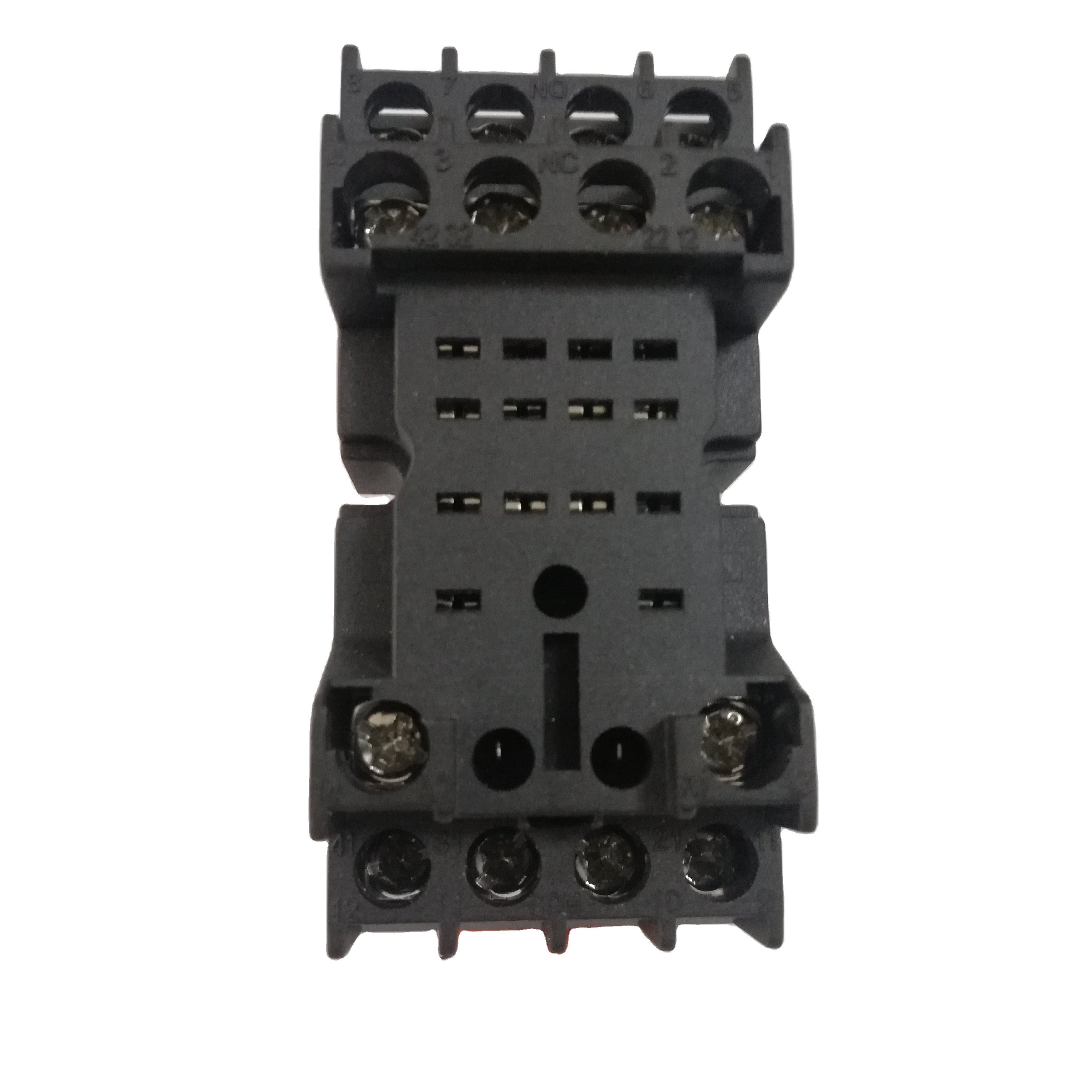 Kontron 4 Contact 12A 14 Pin Din-rail Model Relay Socket