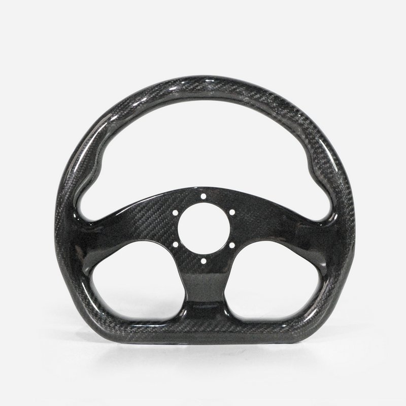 Flat Type Steering Wheel 320mm diametr, 6 bolts 70mm PCD