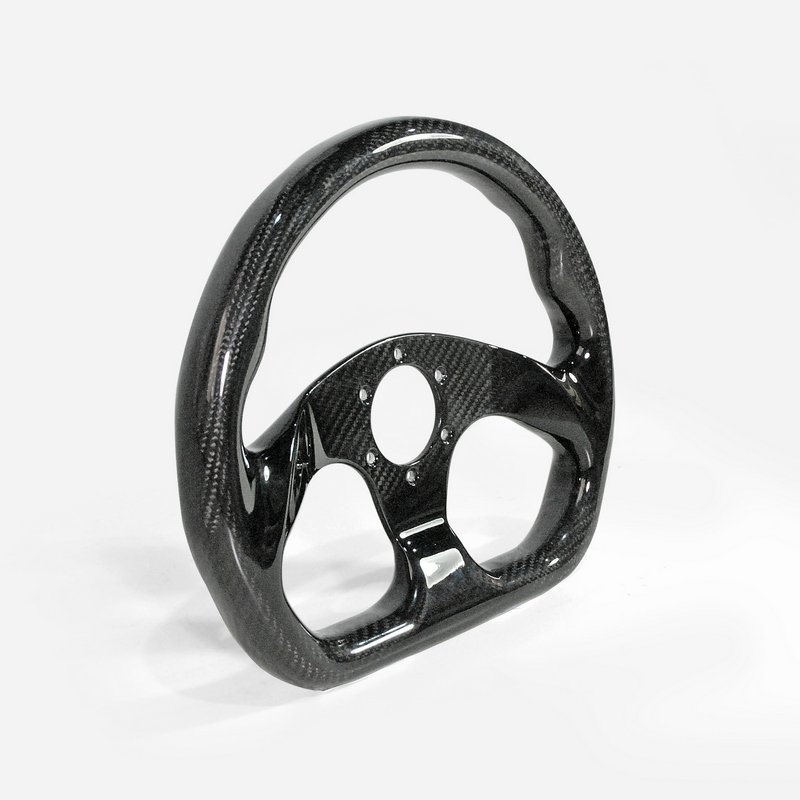 Flat Type Steering Wheel 320mm diametr, 6 bolts 70mm PCD