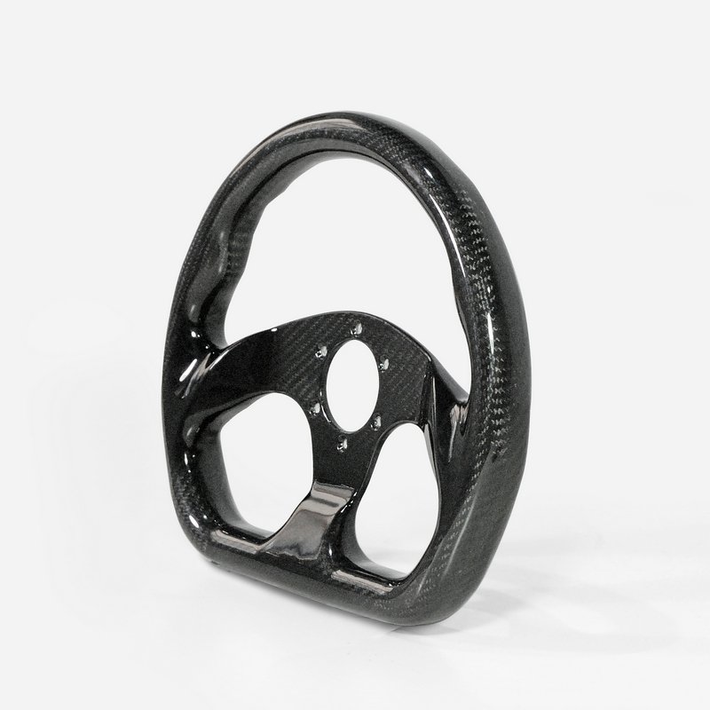 Flat Type Steering Wheel 320mm diametr, 6 bolts 70mm PCD