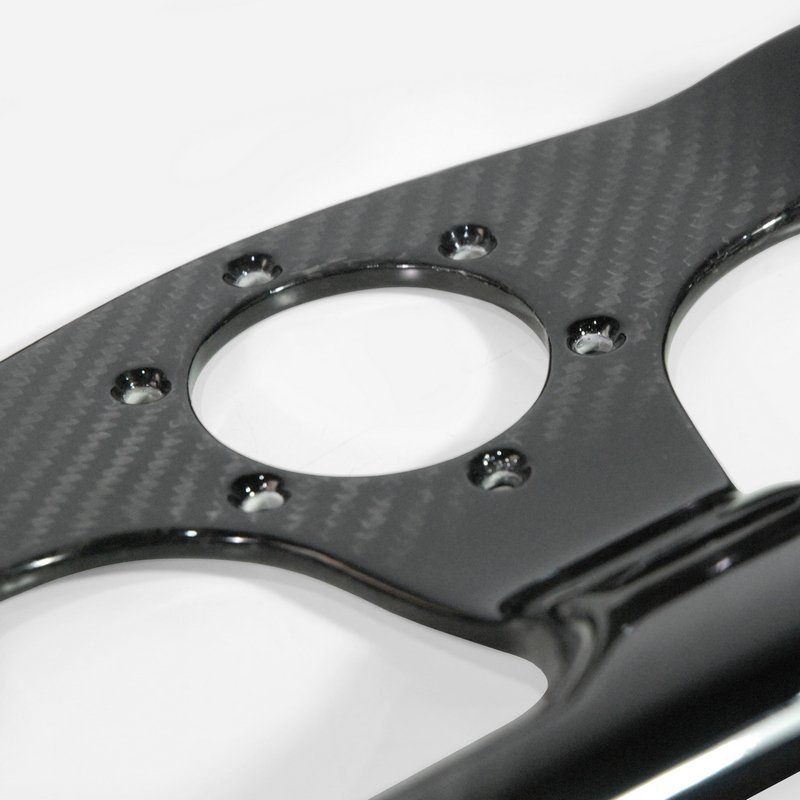 Flat Type Steering Wheel 320mm diametr, 6 bolts 70mm PCD