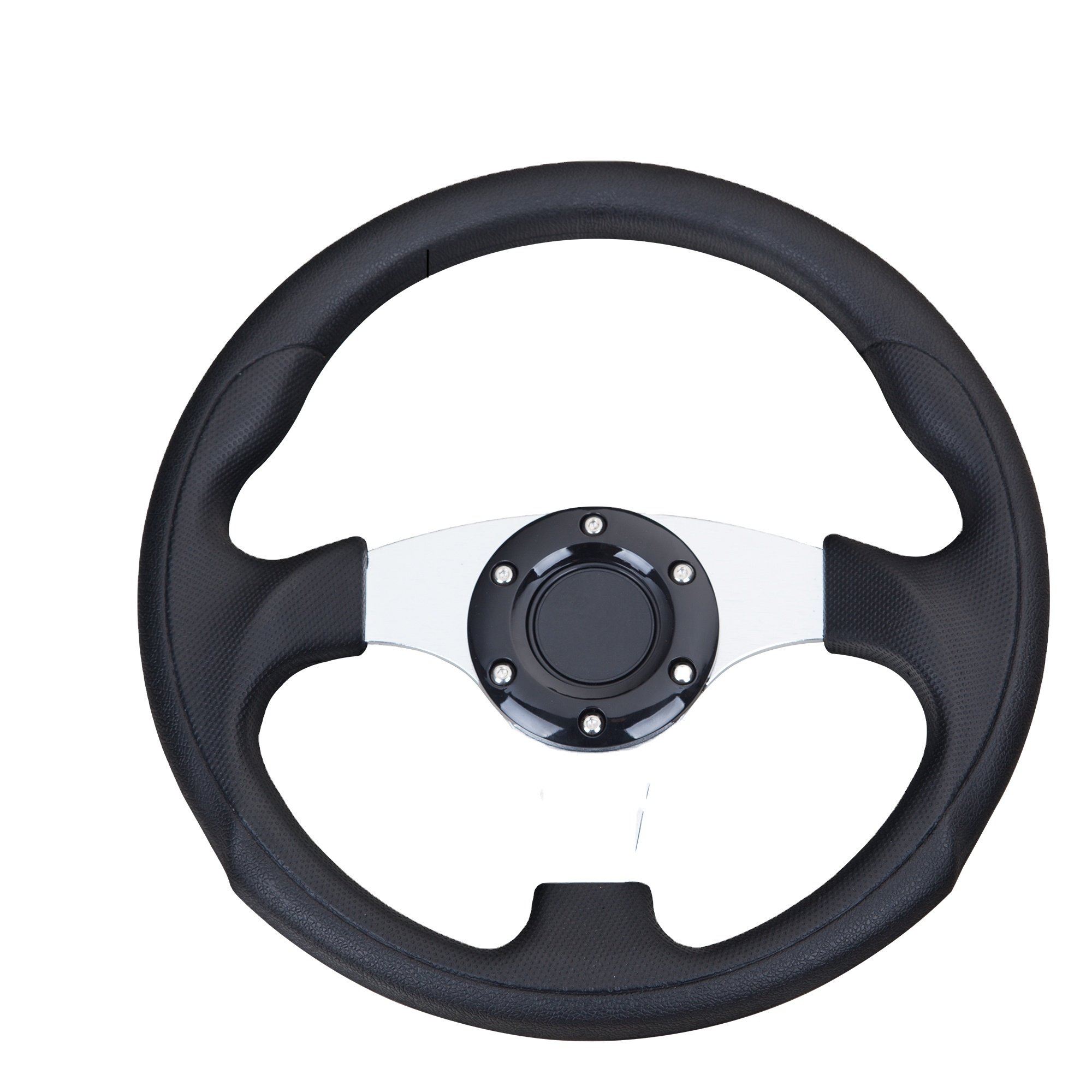 TRAPLY 320mm PU PVC Leather Universal Steering Wheel Racing For Gaming