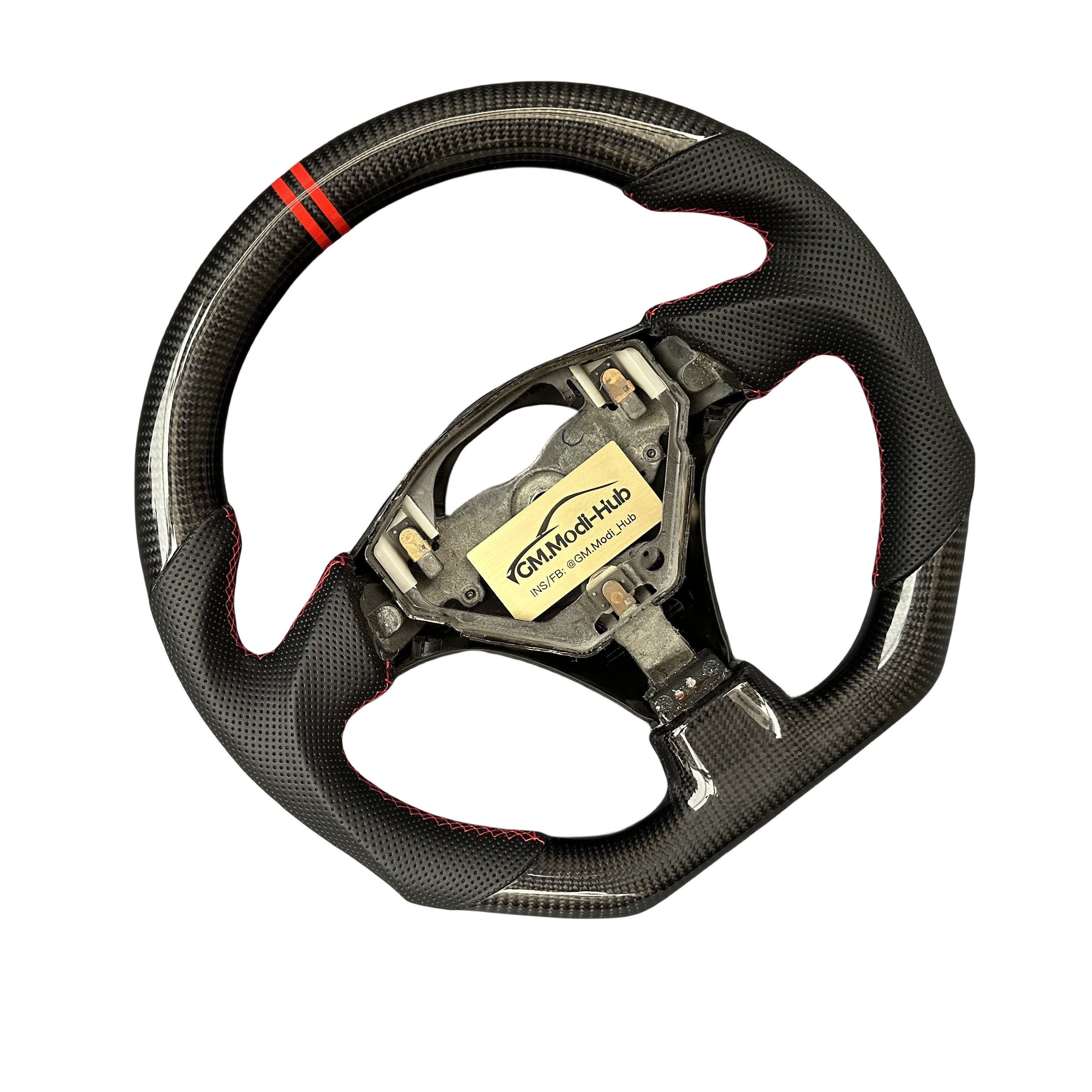 GM.Modi-Hub 100% Real Carbon Fiber Car Steering Wheel For Toyota Supra MK4