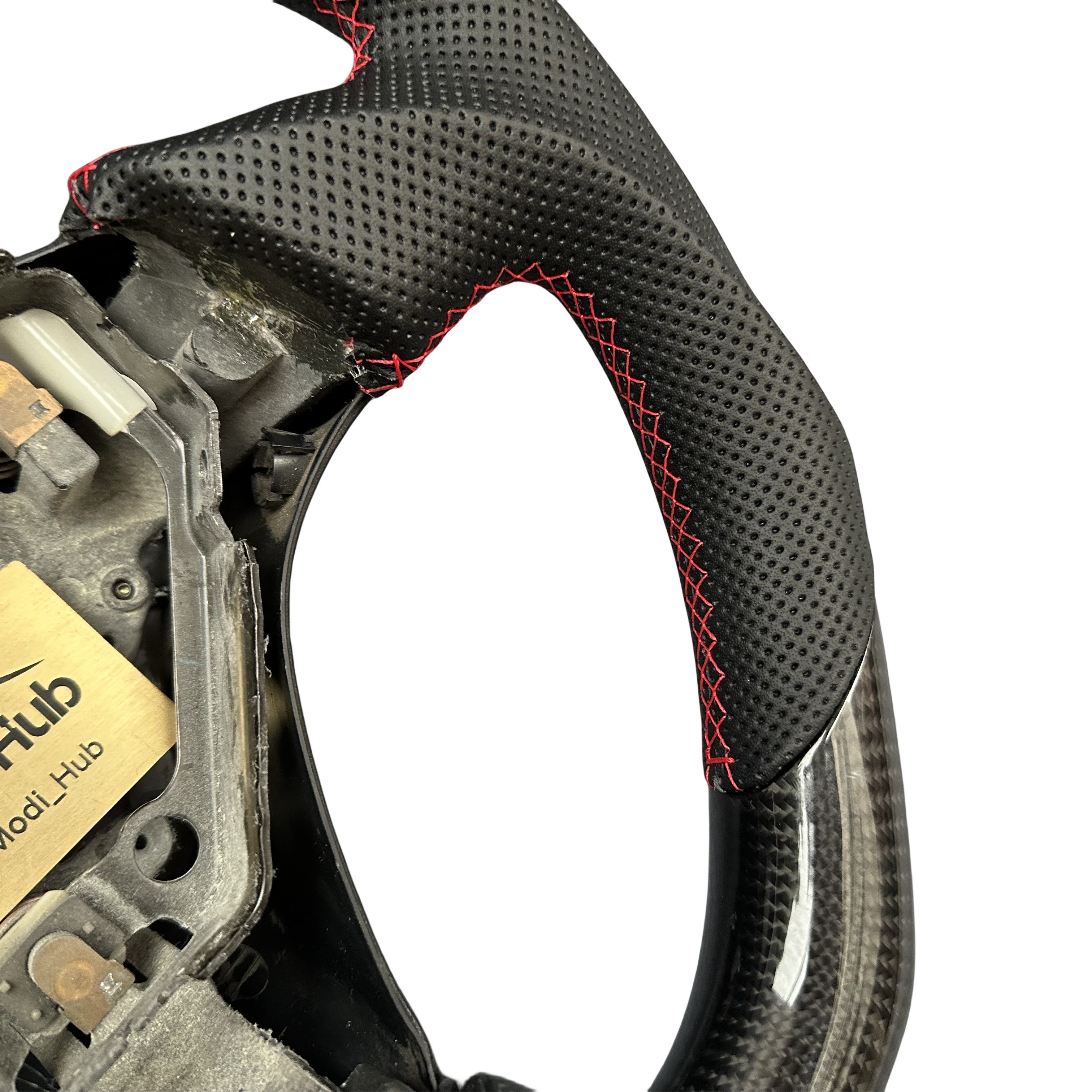 GM.Modi-Hub 100% Real Carbon Fiber Car Steering Wheel For Toyota Supra MK4