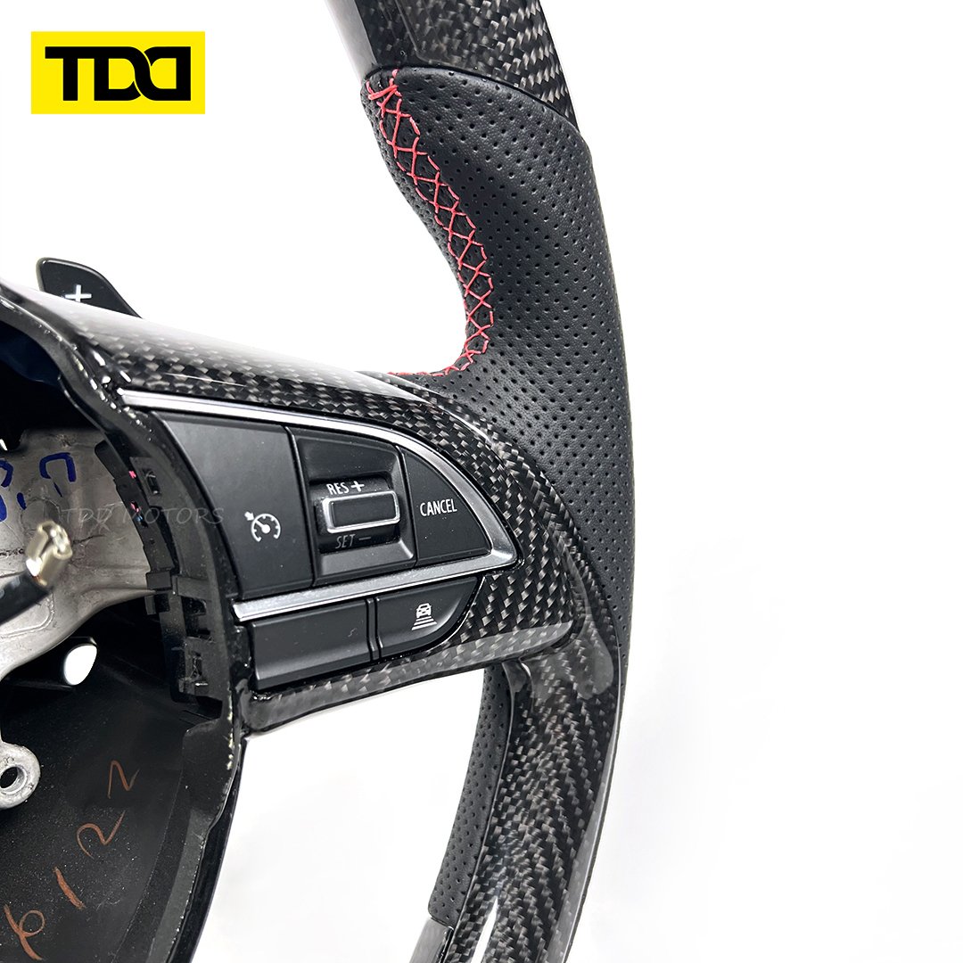 Customized Galaxy PRO LED Carbon Fiber Steering Wheel For Suzuki JB74, 64 Sierra 2018-ON SHOWA GARAGE