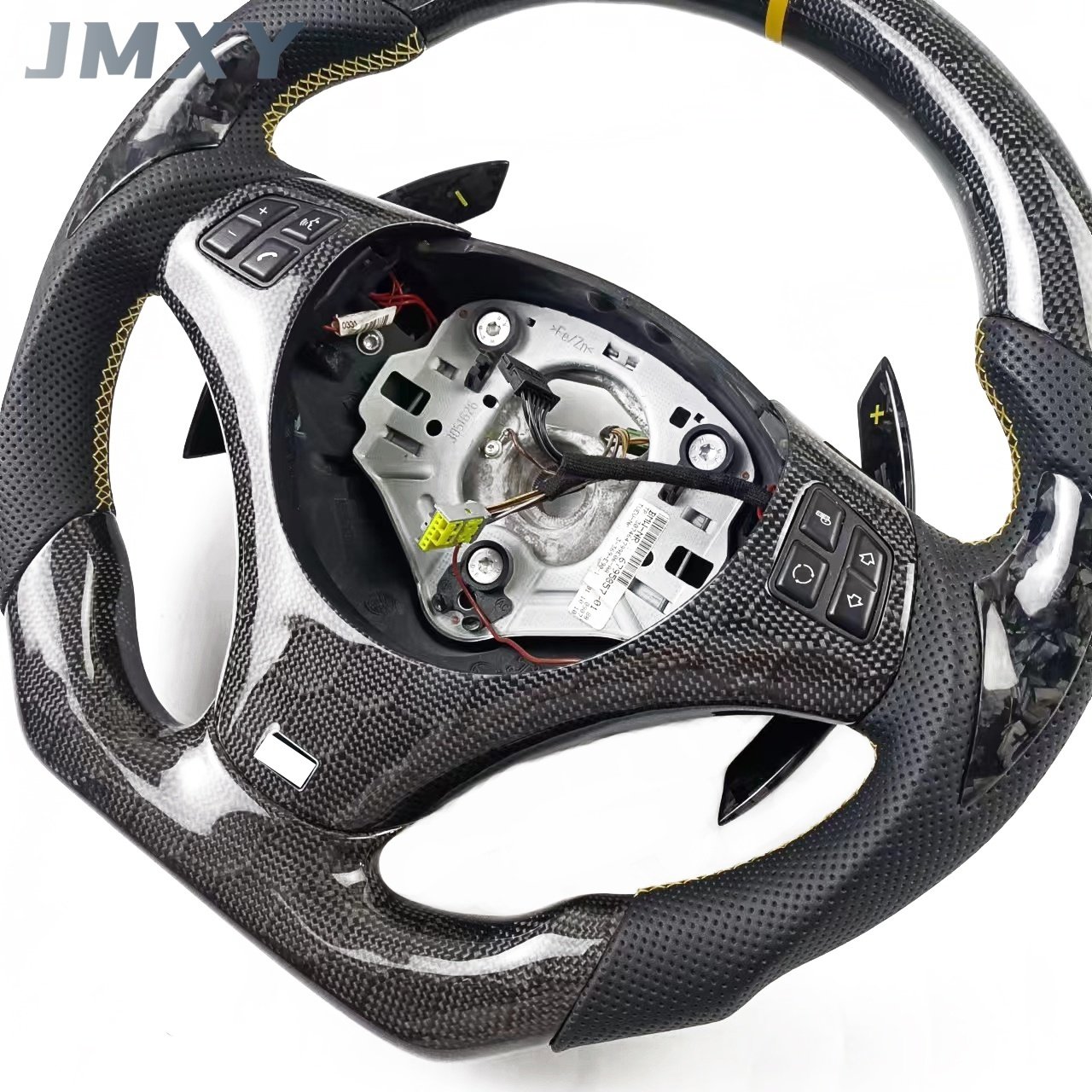 High-end customized car accessories carbon fiber steering wheel is suitable for BMW M3 E90 E92 E93 steering wheel