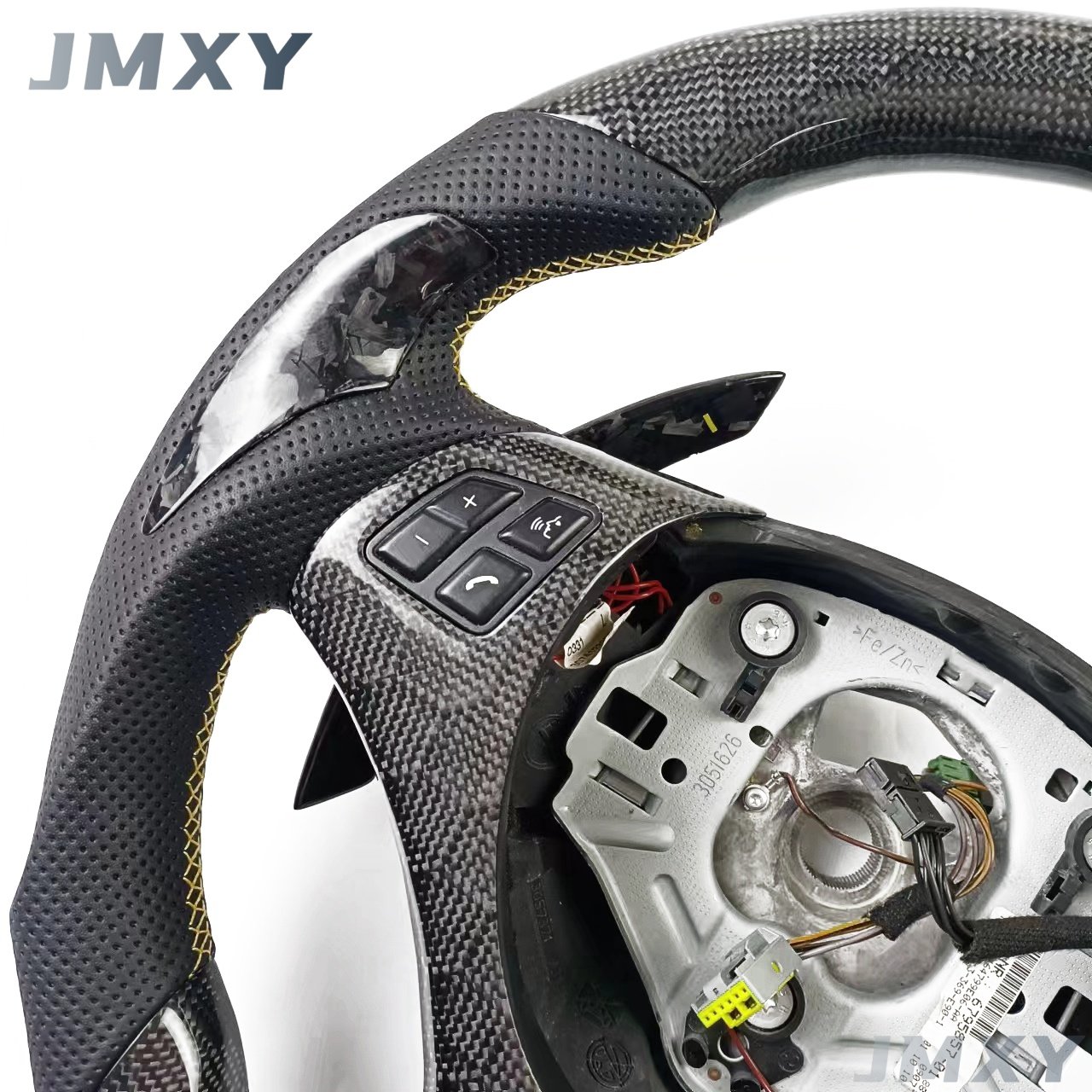 High-end customized car accessories carbon fiber steering wheel is suitable for BMW M3 E90 E92 E93 steering wheel